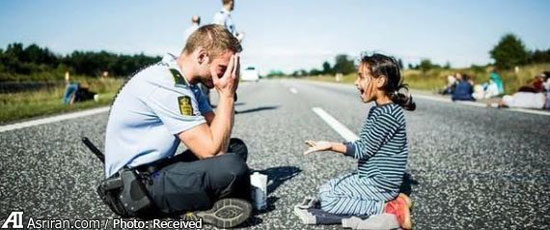 پیشنهاد های پرشمار ازدواج به پلیس مهربان دانمارکی + عکس