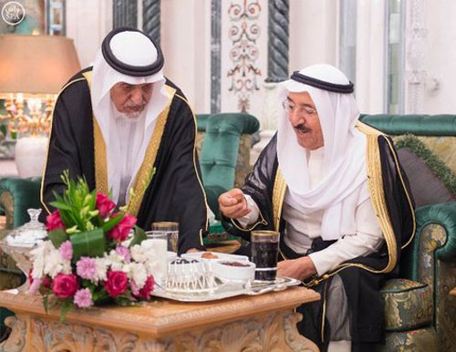 عکس: افطاری پادشاه عربستان سعودی