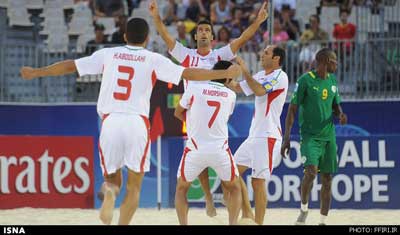 پیروزی تیم ملی فوتبال ساحلی ایران بر سنگال,برتری تیم ملی فوتبال ساحلی ایران برابر سنگال