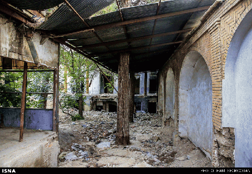 خانه - باغ ایلچی (سفارت سابق روسیه) در بازار تهران + عکس