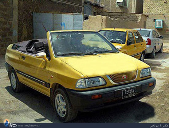 تاکسی پراید کروک در عراق (عکس)