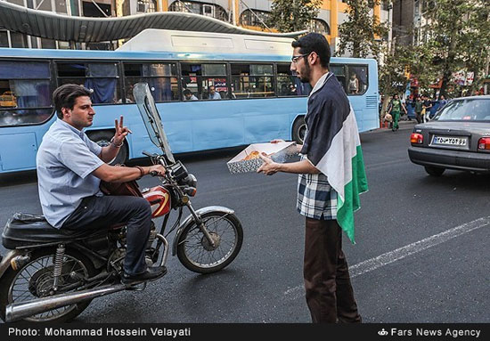 جشن پیروزی مقاومت فلسطین در تهران