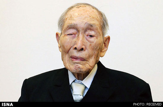 پیرترین مرد جهان 112 ساله شد/عکس
