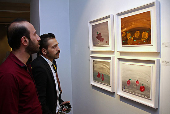 نمایشگاه نقاشی‌های مریم حیدرزاده