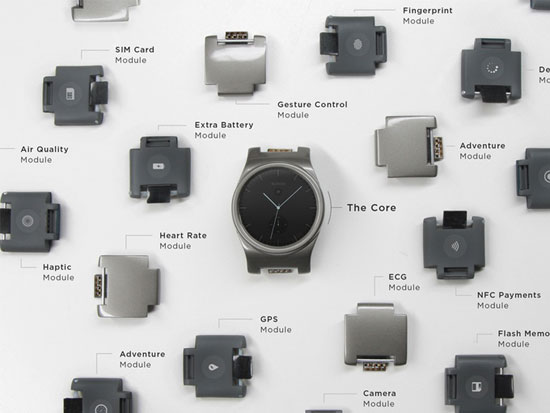 اولین ساعت هوشمند ماژولار جهان با نام Blocks در کیک استارتر معرفی شد