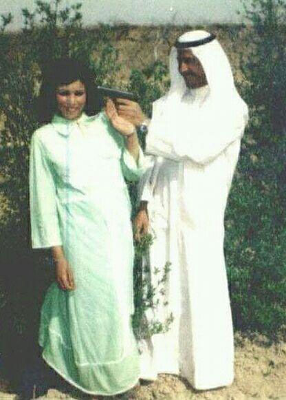 عکس/ شوخی وحشتناک صدام با همسرش