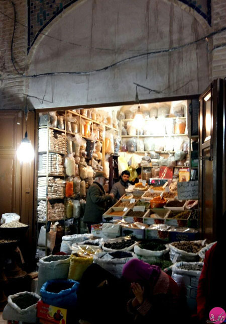 طولانی ترین بازار ایران و حمام گنجعلی خان