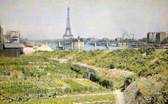 آلبوم رنگی از پاریس صد سال پیش