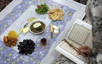 رسوم مردم مازندران, ماه رمضان, ماه مبارک رمضان