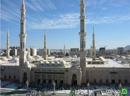 مسجد النبی شاهکار معماری اسلامی