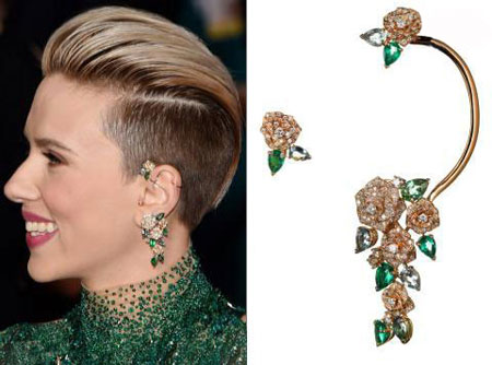 جواهرات رنگارنگ اسکار 2015, مدل جواهرات اسکار