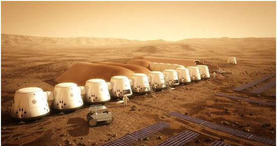اقدامات لازم برای سکونت در مریخ
