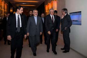 نشست وزیران خارجه ایران و 1+5 برای تدوین سند توافق هسته‌یی