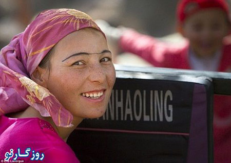 تصاویری از قوم اویغور , اعتراض زنان مسلمان ایغور