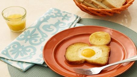 تزیین تخم مرغ,تزیین صبحانه