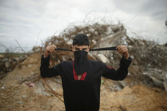 (تصاویر)نینجا های غزه چگونه اند؟!