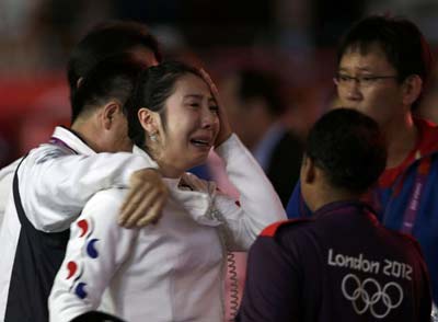 المپیک لندن 2012, احساسی ترین چهره شمشیر باز المپیکی