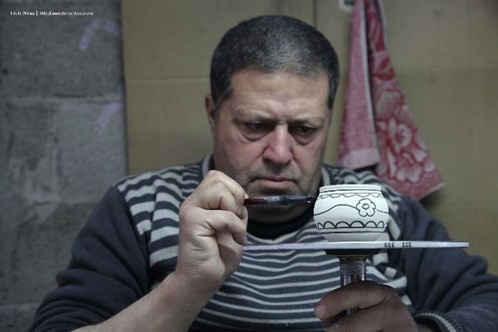 تصاویر: صنایع بلور و سرامیک «الخلیل»؛ تلاش برای حفظ میراث فرهنگی فلسطین