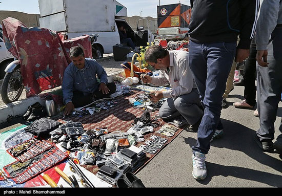 بازار دستفروشان خلازیر تهران
