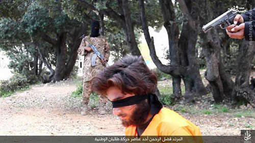 داعش 3 فرمانده طالبان را اعدام کرد +عکس