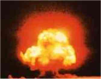  انفجار نخستین آزمایش اتمی جهان