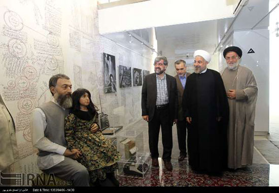 دیدار رییس جمهوری با خانواده شهید آیت الله بهشتی
