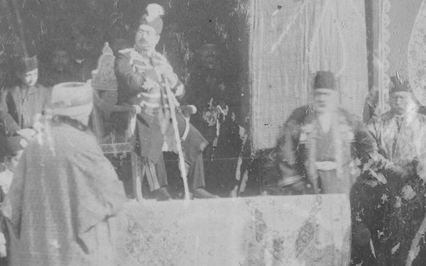 (تصاویر) تاجگذاری محمدعلی شاه قاجار