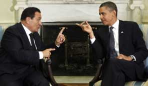 آخرین مكالمه تلفنی مبارك قبل از کناره گیری: آمریکا چه می فهمد دموکراسی چیست؟!