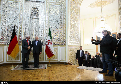 اخبار,اخبار سیاست  خارجی , دیدار وزیر امور خارجه آلمان با ظریف در تهران