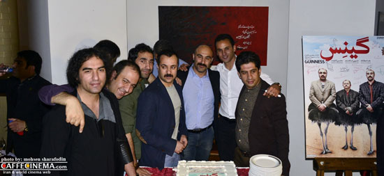 گزارش تصویری از جشن تولد محسن تنابنده در مراسم رونمایی آنونس و پوستر فیلم 