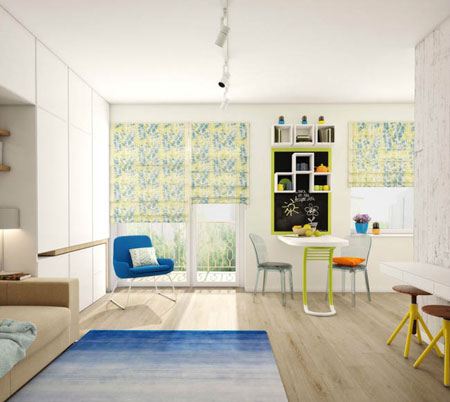 پرده,ترکیب رنگ فرش با مبل و پرده,دکوراسیون خانه