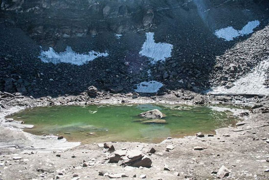 نگاهی به راز و رمزهای دریاچه اسکلتی روپکاند در هیمالیا