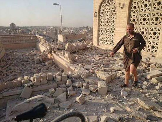 داعش مرقد یونس نبی را تخریب کرد +عکس