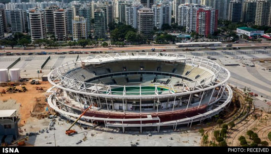 پیشرفت ساخت استادیوم‌های المپیک ریو