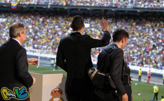 رودریگز در مادرید در قاب تصاویر