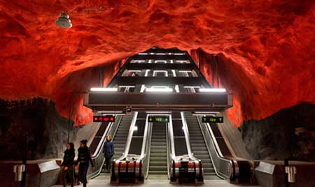 اخبار,اخبار گوناگون,زیباترین مترو جهان در 80 سالگی