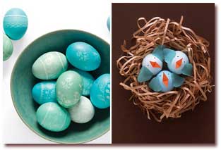 نمونه های زیبا از تخم مرغهای رنگ شده برای هفت سین