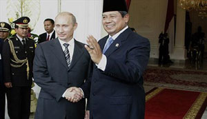 روز تولد پوتین , رئیس جمهور اندونزی
