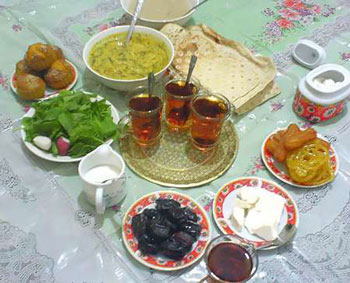 تشنگی در ماه رمضان,تغذیه سالم در ماه رمضان