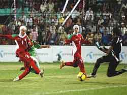 فوتبال جام قهرمانی زیر19سال زنان آسیا درخشش دختران فوتبالیست ایرانی