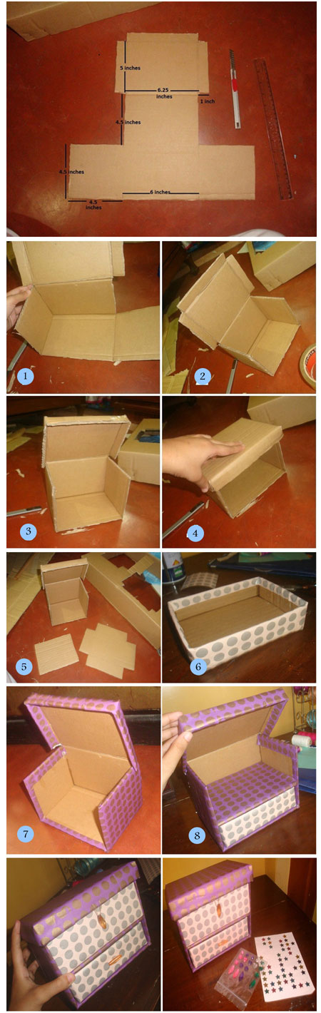 آموزش تصویری ساخت باکس,ساخت باکس های تزیینی