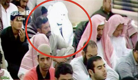 اخبار,اخباراجتماعی , مرد نورانی در مسجد النبی  