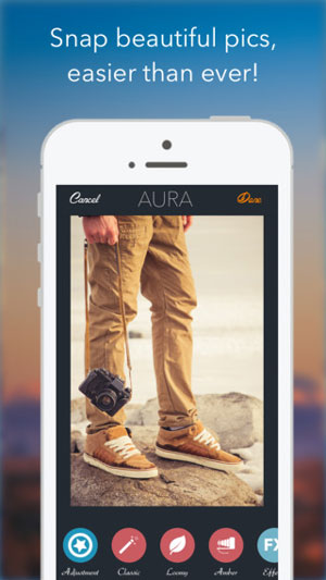 دانلود برنامه Aura - Camera Photo Editor برای iOS