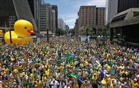 اخبار,اخبار بین الملل ,اعتراض به روسف در برزیل