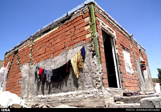 عکس: دو سال از زلزله ورزقان می گذرد