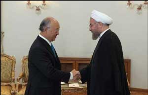 اخبار,اخبار سیاست خارجی ,دیدار روحانی و آمانو