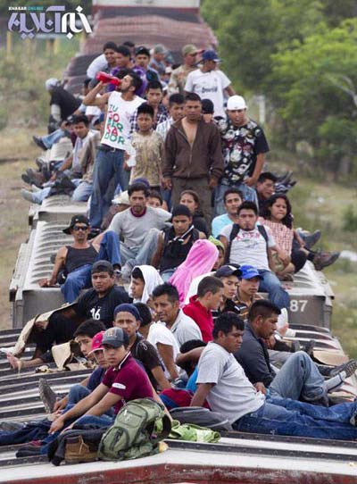 قطار مهاجرین مرگ