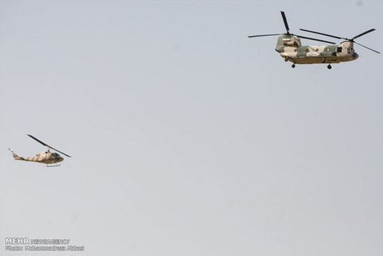 رژه جنگنده‌ ها در مراسم روز ارتش +عکس