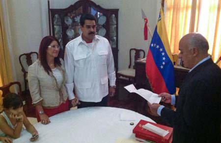ازدواج مادورو با سیلیا فلورس,ازدواج رئیس‌جمهوری ونزوئلابا دادستان سابق کل ونزوئلا,فرزند مادورو