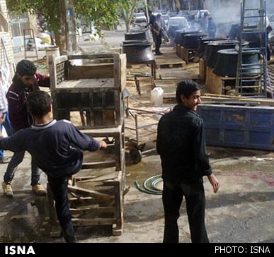 اخبار,آتش زدن محراب در شهر یزد